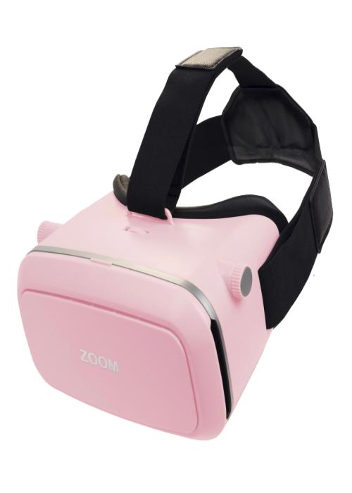 ZOOM Virtual Reality Headset Pembe 