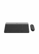 Logitech MK470 W Klavye+Mouse set Siyah