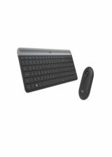 Logitech MK470 W Klavye+Mouse set Siyah